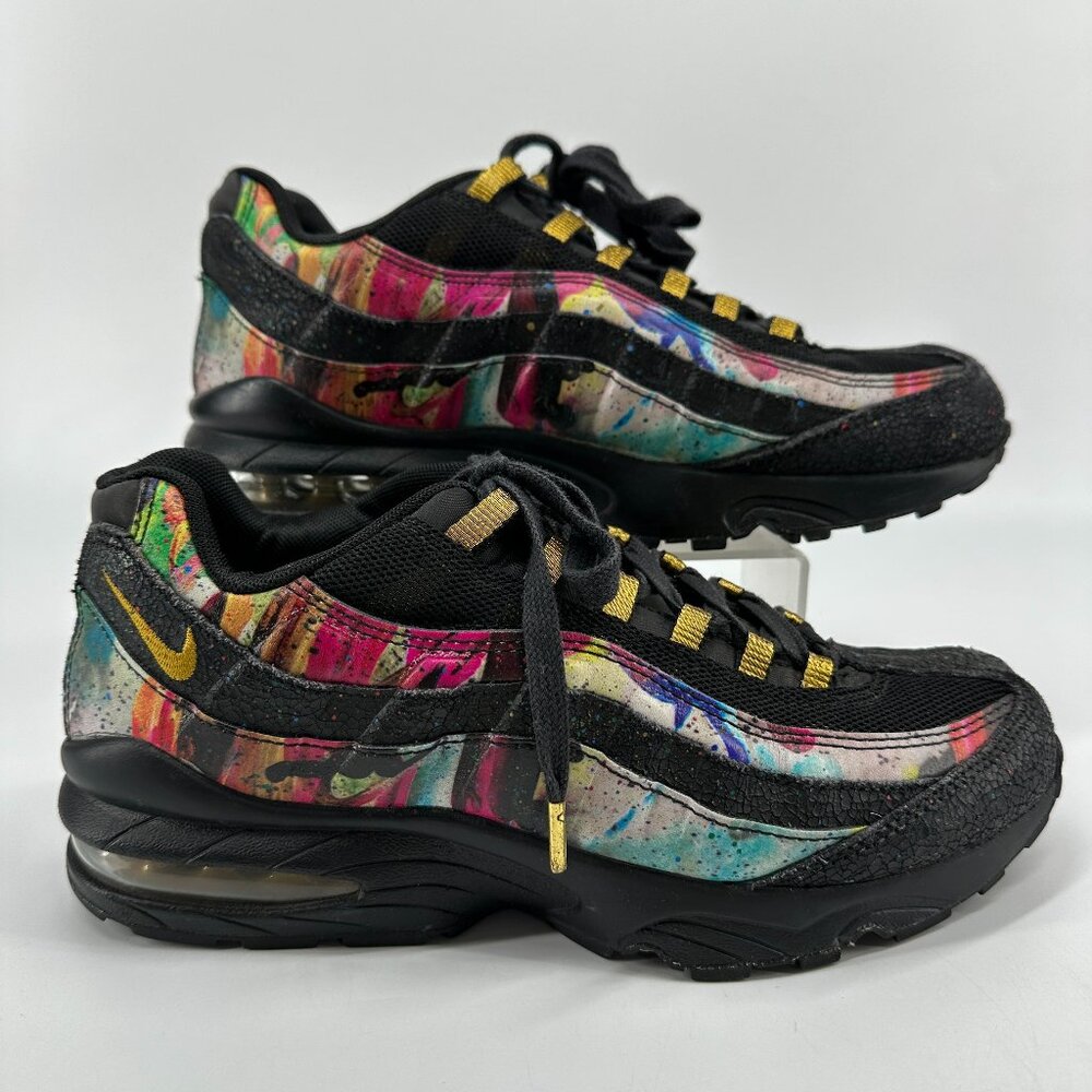 Nike Air Max 95 GS Caribana 2018 Black AT6158-001 Youth Kids Size 7